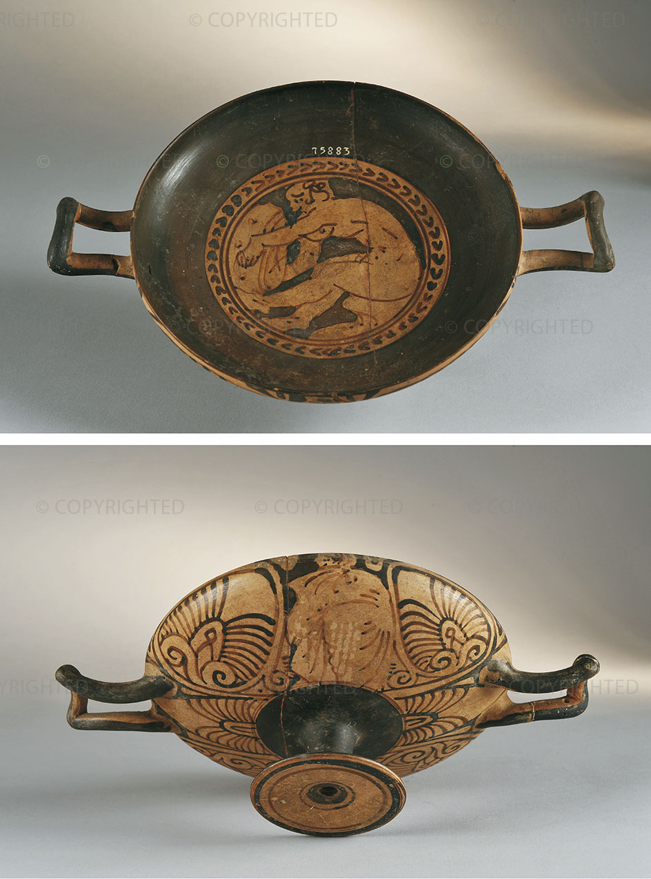 Faliscan red-figure kylix